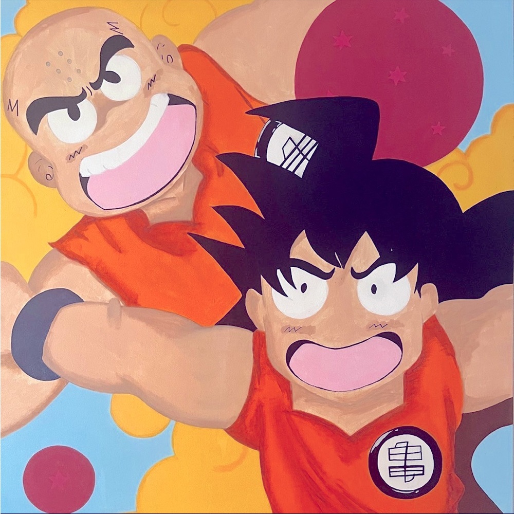 Dragon ball painting
